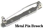 Metal Pin Brooch Metal Pin Brooch